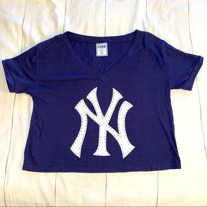 New York Yankees Crop Top